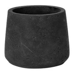 Patt Plant Pot - Black Washed 20 Patt Plant Pot - Black Washed -Plant potted plants Patt Plant Pot Black Washed XS