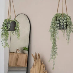 Patt Hanging Plant Pot - Black Washed 26 Patt Hanging Plant Pot - Black Washed -Plant potted plants PattHangingPlantPot BlackWashed 1