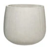 Pax Planter - Ridged Cement -Plant potted plants Pax Planter Ridged Cement 55x48.5cm