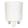 Pisa Plant Pot - White -Plant potted plants Pisa Plant Pot White 16x19cm