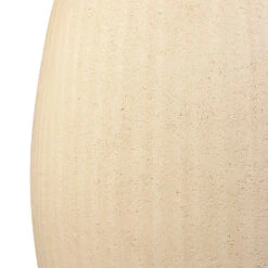 Polystone Coated Plain Balloon Planter - Natural -Plant potted plants Polystone Coated Plain Balloon Planter Natural 52x68cm 4