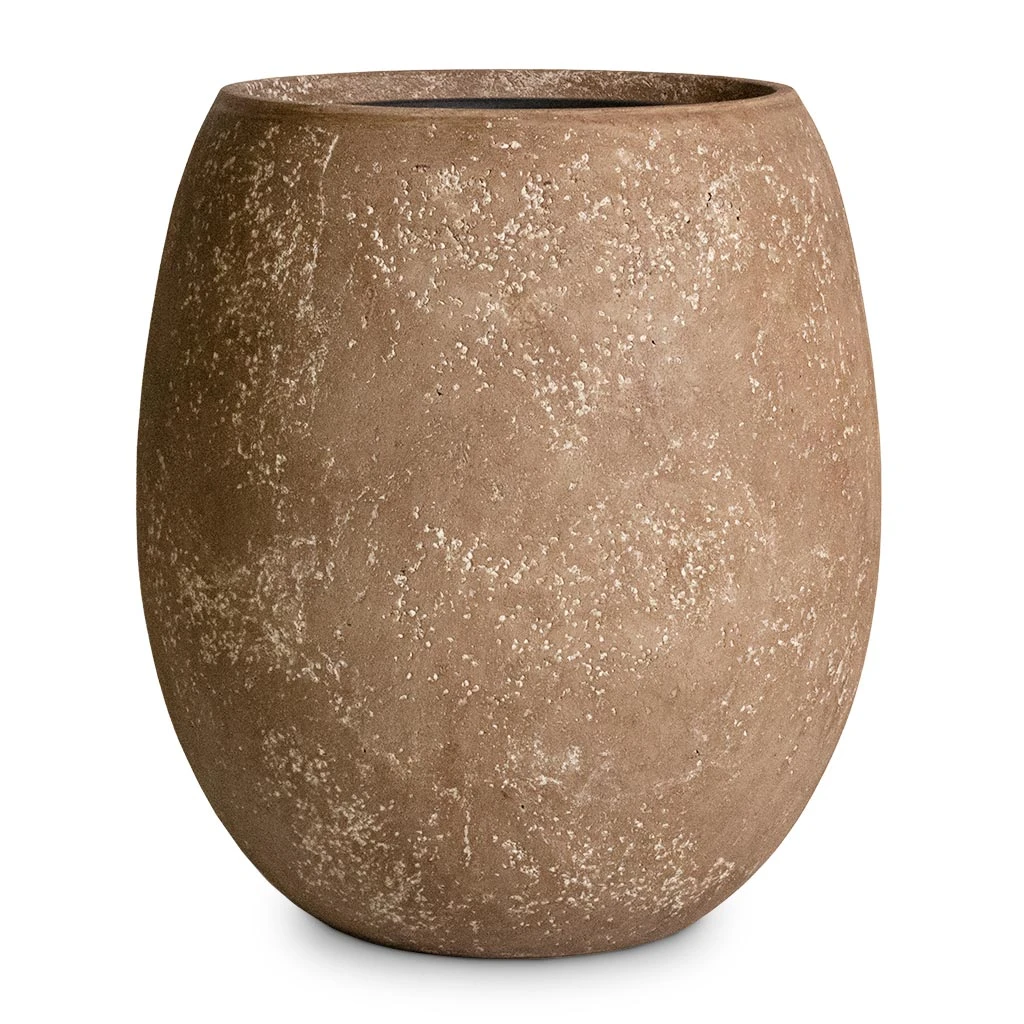 Polystone Coated Plain Balloon Planter - Rock 3 Polystone Coated Plain Balloon Planter - Rock