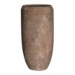 Polystone Coated Plain Coppa Planter - Rock -Plant potted plants Polystone Coated Plain Coppa Planter Rock 51x100cm