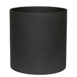 Puk Refined Planter - Volcano Black