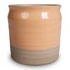Puro Ripple Plant Pot - Peach