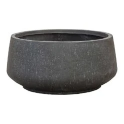 Raindrop Bowl Planter - Anthracite -Plant potted plants Raindrop Bowl Planter Anthracite 55cm