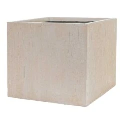 Raindrop Cube Planter - Stone 24 Raindrop Cube Planter - Stone -Plant potted plants Raindrop Cube Planter Stone 50cm