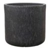 Raindrop Round Planter - Anthracite -Plant potted plants Raindrop Round Planter Anthracite 34x32cm