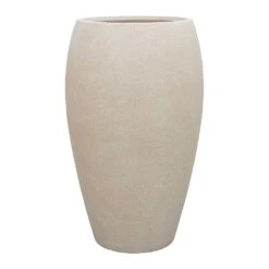 Raindrop Tall Balloon Planter - Stone 12 Raindrop Tall Balloon Planter - Stone -Plant potted plants Raindrop Tall Balloon Planter Stone 53cm