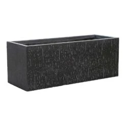 Raindrop Trough Planter - Anthracite -Plant potted plants Raindrop Trough Planter Anthracite 80cm
