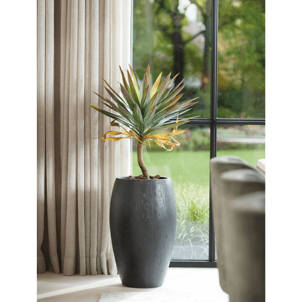 Raindrop Tall Balloon Planter - Anthracite 4 Raindrop Tall Balloon Planter - Anthracite - Image 2