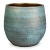 Ryan Plant Pot - Blue Gold -Plant potted plants Ryan Plant Pot Blue Gold 31x28cm