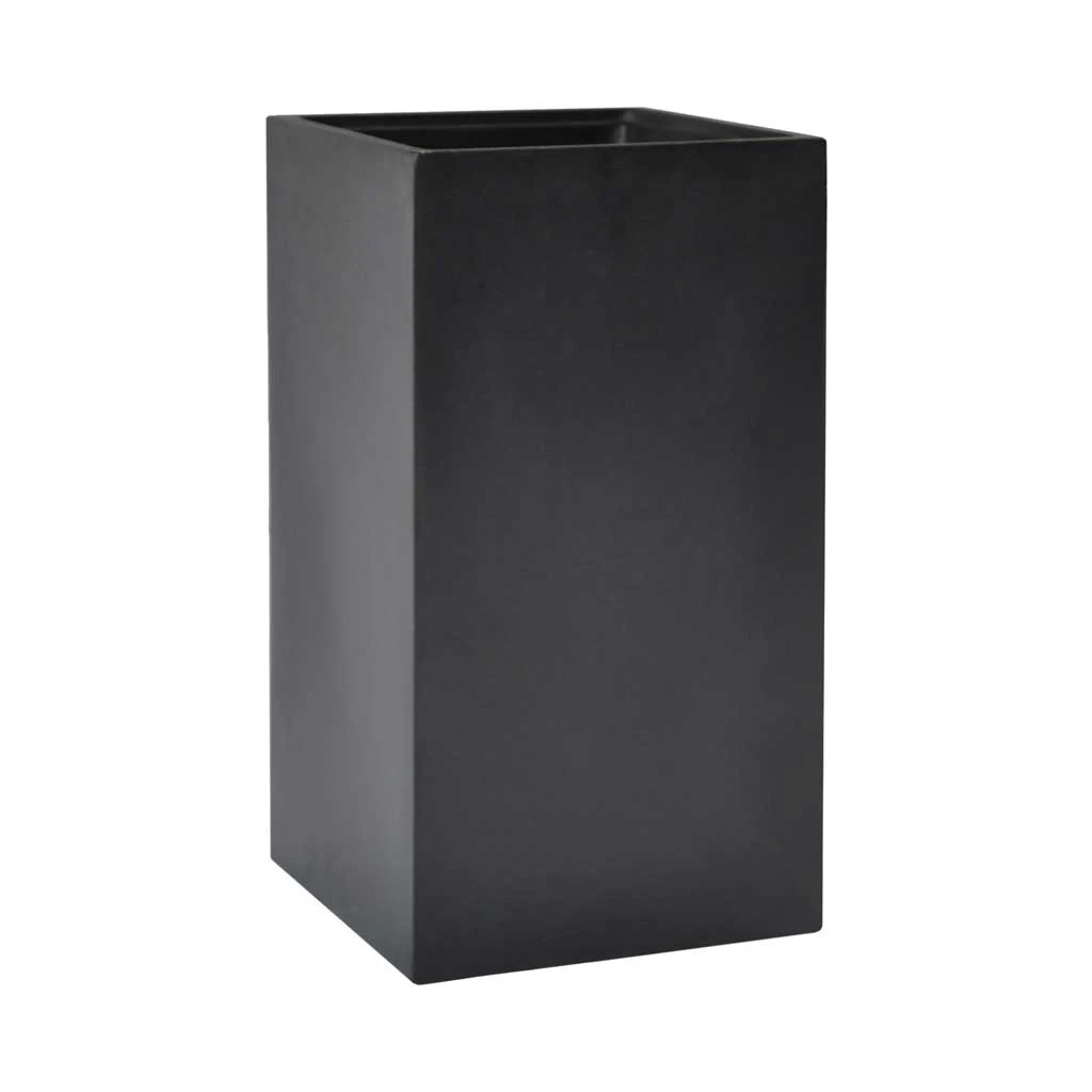 Solid Square Planter - Dark Grey 4 Solid Square Planter - Dark Grey - Image 2