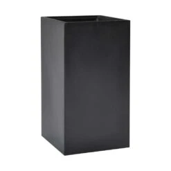Solid Square Planter - Dark Grey 8 Solid Square Planter - Dark Grey -Plant potted plants Solid Square Planter Dark Grey 38x38x68cm
