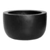 Sunny Natural Bowl Planter - Black -Plant potted plants Sunny Natural Planter Black 45x27cm