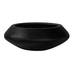 Tara Natural Bowl Planter - Black -Plant potted plants Tara Natural Planter Black 60x22.5cm