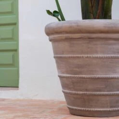 Treasure Selena Planter - Chalk Beige 15 Treasure Selena Planter - Chalk Beige -Plant potted plants Treasure Selena Planter Chalk Beige Lifestyle 2