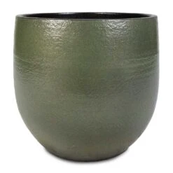 Zembla Plant Pot - Green -Plant potted plants Zembla Plant Pot Green 28x25cm